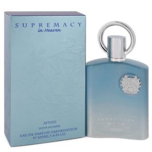 Nước hoa nam Afnan Supremacy in Heaven EDP là dòng nước hoa hòa quyện các mùi hương gỗ ấm áp, hương cam bergamot mát lạnh, hương dứa thanh mát và hương xạ hương, mùi rất ngon, bổ dưỡng và giá cả hợp lý đến từ nhà nước hoa afnan.