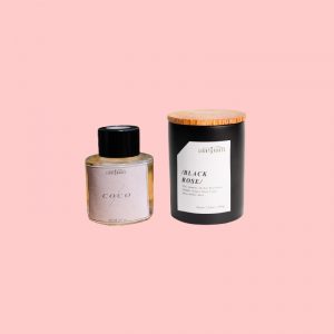 #1 Combo 1 Nến Thơm Black Rose + 1 Diffuser Coco 50ml | Tiến Perfume