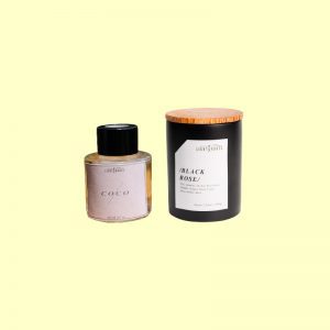 #1 Combo 1 Nến Thơm Black Rose + 1 Diffuser Coco 50ml | Tiến Perfume