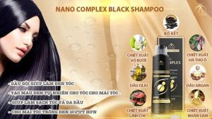 Dầu Gội Good Charme Phủ Bạc Nano Complex Black Shampoo