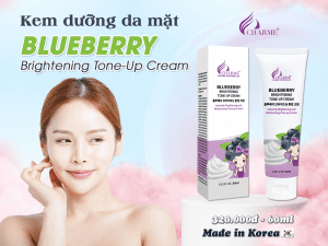 Kem Dưỡng Da Mặt Trắng Sáng Da Charme Blueberry 60ml