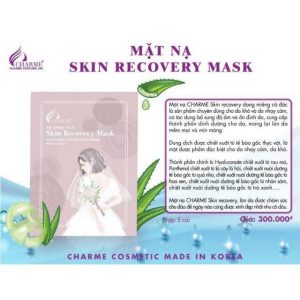 Mặt Nạ Hàn Quốc Charme Skin Recovery Mask phục hồi da nhạy cảm