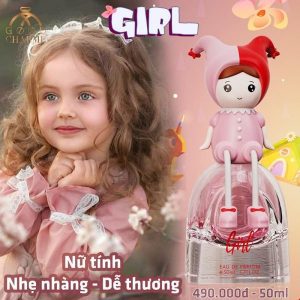 Nước Hoa Em Bé Charme Girl 50ml hương hoa nhẹ nhàng