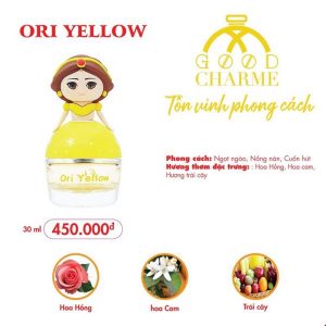 Nước Hoa Em Bé Charme Ori Yellow EDP vàng