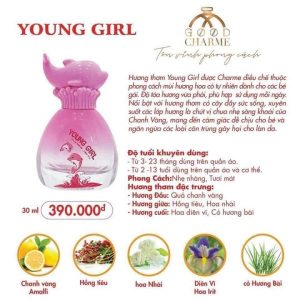 Nước Hoa nữ Charme Young Girl 30ml