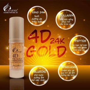 Serum Charme vàng 24K Gold Ampoule 30ml dưỡng trắng da