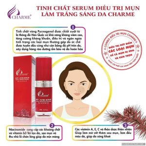 Serum Trị Mụn Hàn Quốc Charme Serum tái tạo da