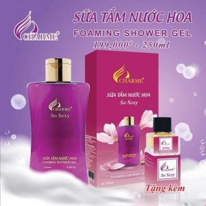 Sữa Tắm Nước hoa Pháp Charme So Sexy Foaming Shower Gel 250ml