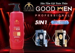 Sữa tắm gội toàn thân 5 in 1 Proffessionals