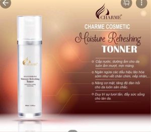 Toner dưỡng da Hàn Quốc charme Moisture Refreshing