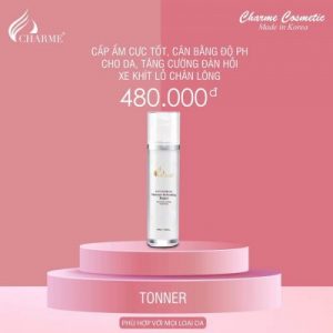 Toner dưỡng da charme Moisture Refreshing giá tốt