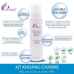 Xịt Khoáng Charme Hyaluaron Intensive Essence Mist giá tốt