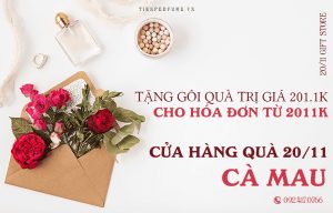 Cửa hàng quà 20-11 Cà Mau