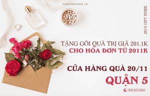 Cửa hàng quà 20-11 Quận 5