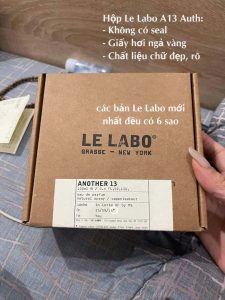 Hộp nước hoa Le Labo Another 13 authentic - ảnh thu thập facebook