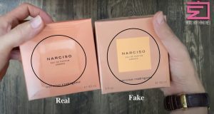 Hộp nước hoa Narciso Ambree - hộp Narciso cam lùn real - fake