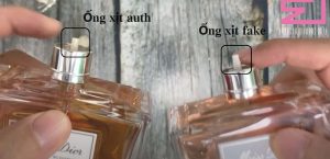 Ống xịt nước hoa Miss Dior Absolutely Blooming auth và fake