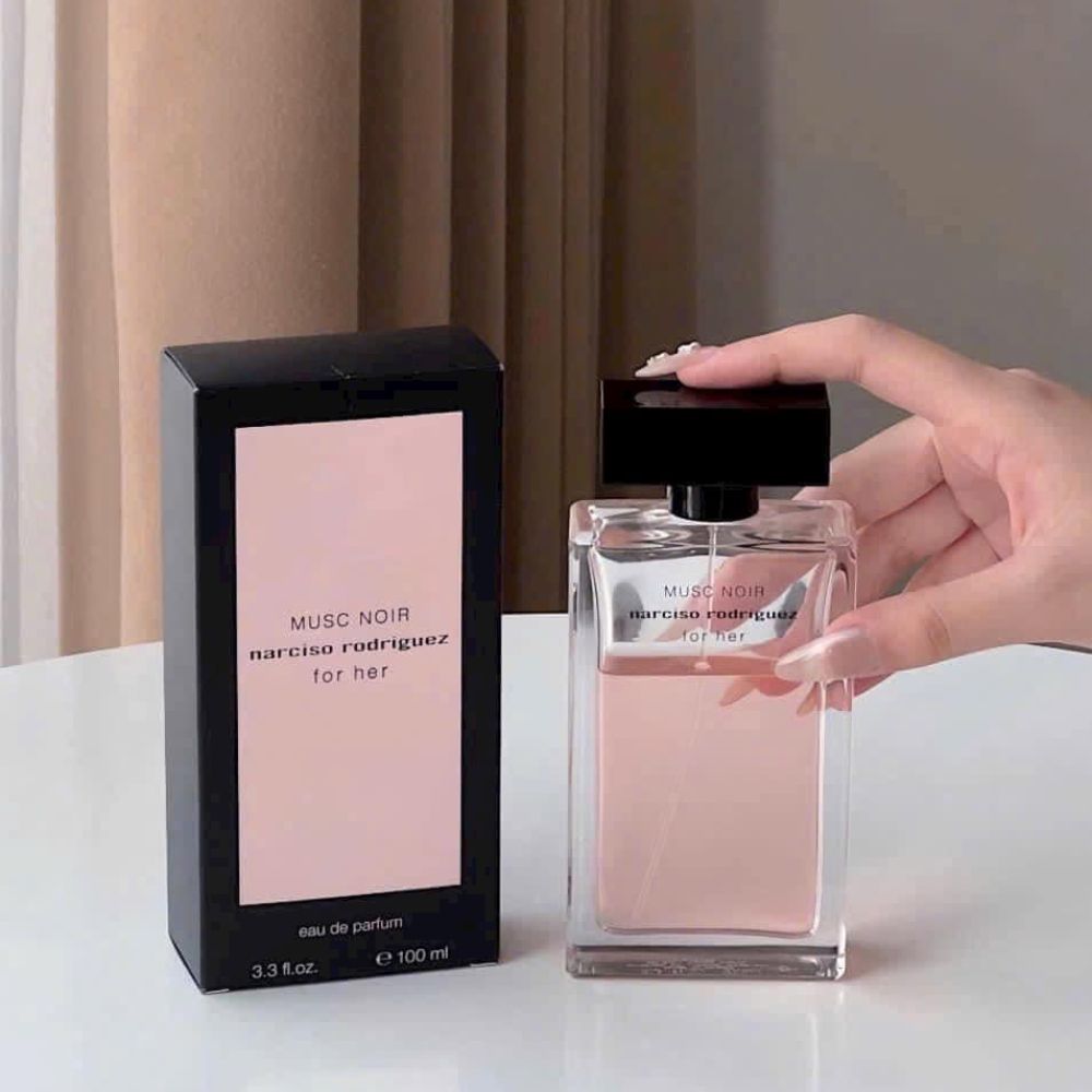 Set Nước Hoa Nữ Narciso Musc Noir 100ml + Mini Nar trắng 2pcs 3 1 Nước hoa nữ Narciso Rodriguez Musc Noir EDP 100ml chính hãng _ Tiến Perfume