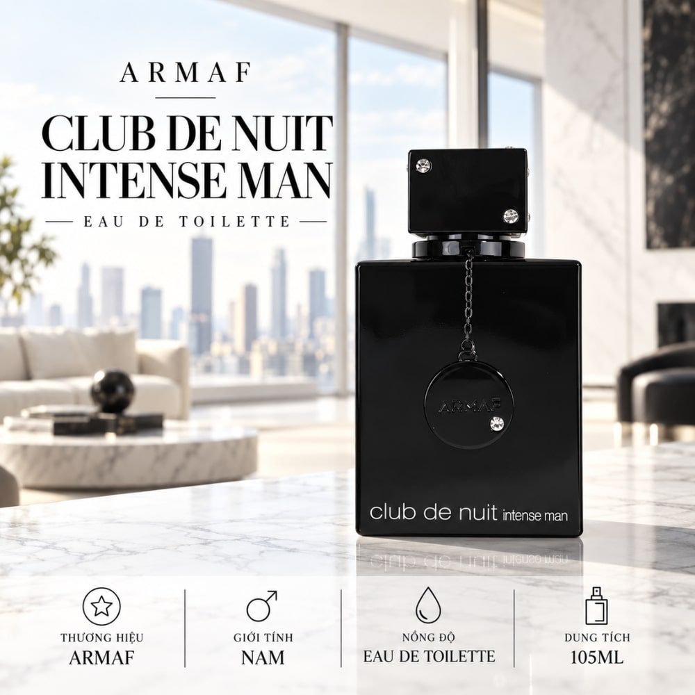 Club de Nuit Intense Man EDT 105ml 23 Authentic Perfume Armaf Club De Nuit Intense Man EDT _ Tiến Perfume