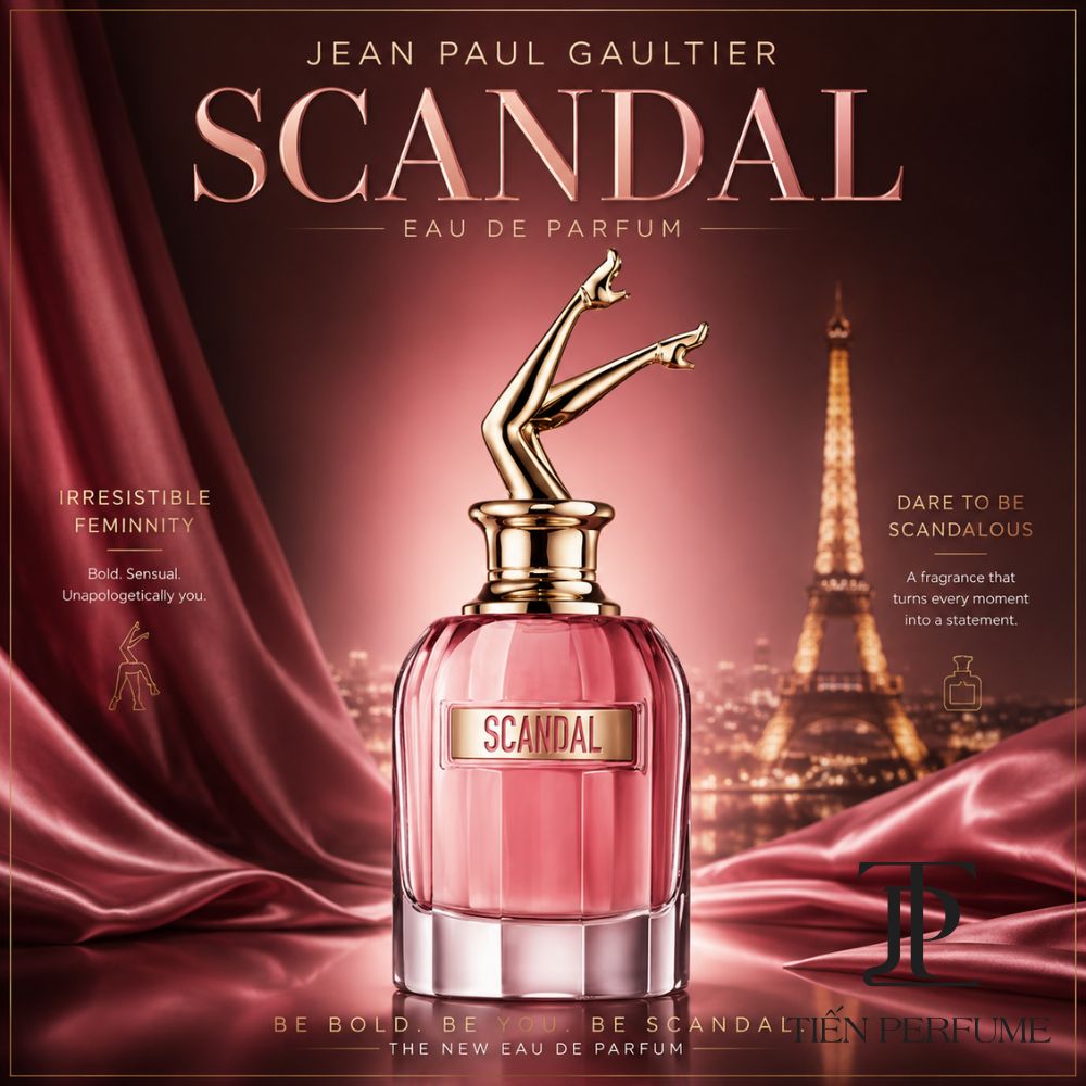 Jean Paul Gaultier Scandal EDP 29 Authentic Perfume Jean Paul Gaultier Scandal EDP 80ml (Scandal nữ) _ Tiến Perfume