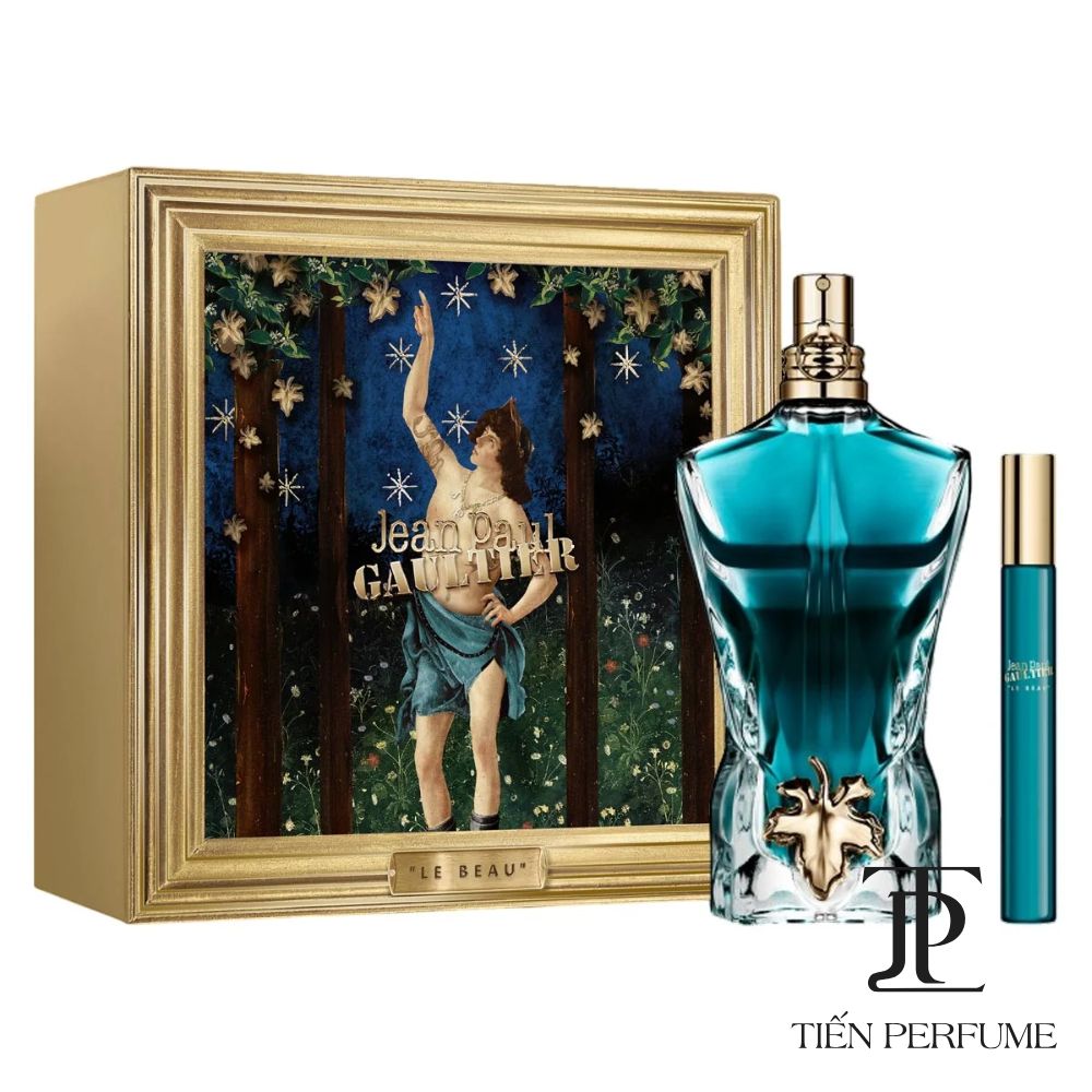 Jean Paul Gaultier Le Beau EDT 31 Giftset Jean Paul Gaultier Le Beau EDT 125ml & 10ml _ Tiến Perfume
