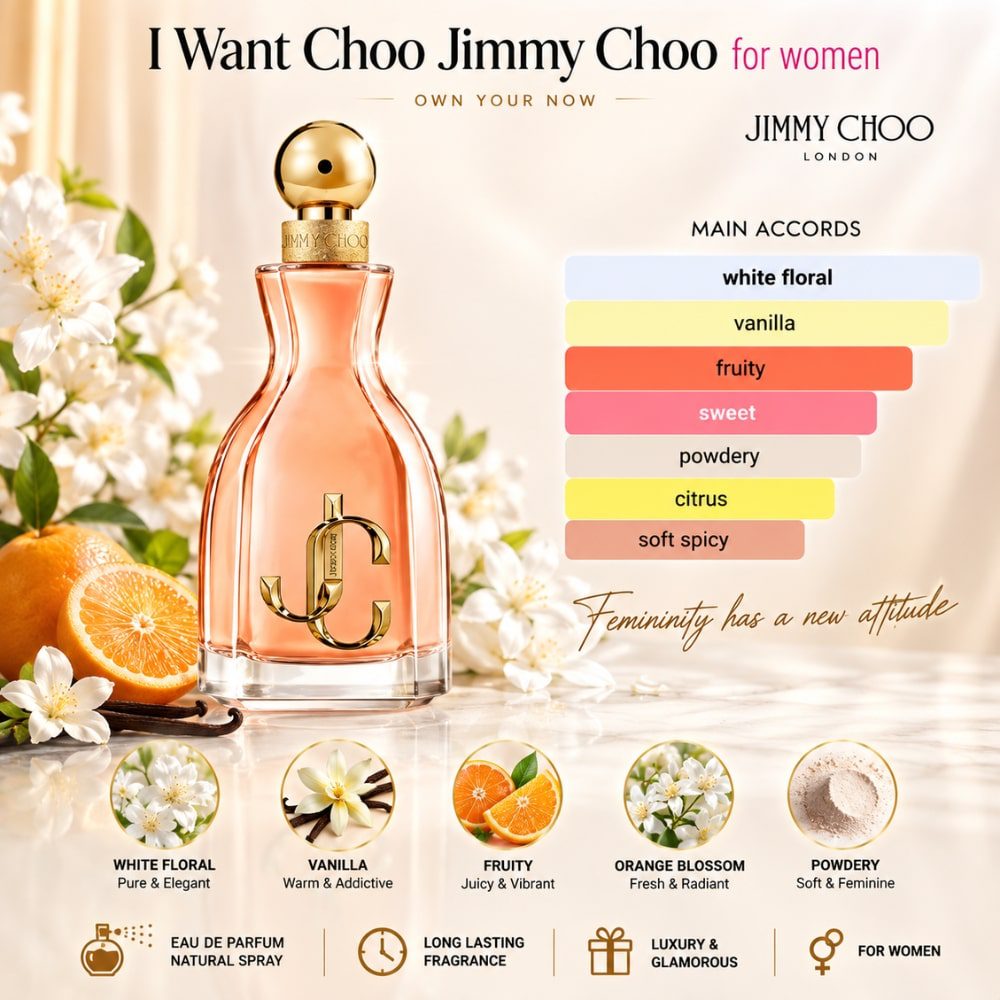 Jimmy Choo I Want Choo EDP 30 Mùi hương Nước hoa Jimmy Choo I Want Choo EDP _ Tiến Perfume