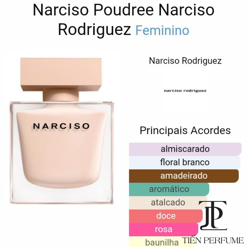 Tầng hương Narciso Rodriguez Poudree EDP 90ml _ Narciso Phấn lùn _ Tiến Perfume Tầng hương Narciso Rodriguez Poudree EDP 90ml _ Narciso Phấn lùn _ Tiến Perfume