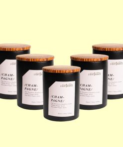 Combo 5 Lọ Nến Thơm Lighthouse Candles Champagne Tiến Perfume