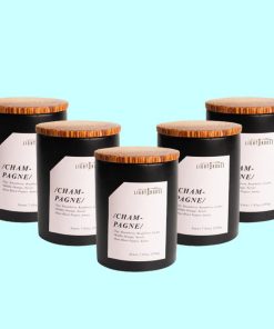 Combo 5 Lọ Nến Thơm Lighthouse Candles Champagne Tiến Perfume