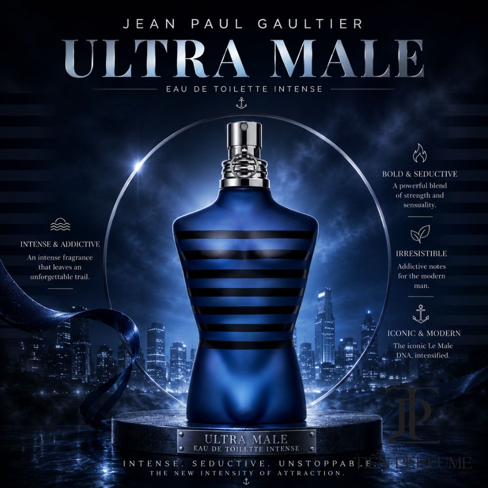 Jean Paul Gaultier Ultra Male EDT Intense 23 Authentic Perfume Jean Paul Gaultier Ultra Male EDT Intense _ Tiến Perfume