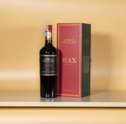 Bộ quà tặng Errazuriz Max Reserva Cabernet Sauvignon kèm hộp giấy cao cấp 2017