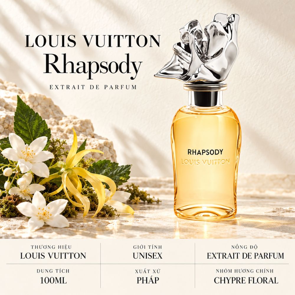 Louis Vuitton Rhapsody EDP 5 Authentic Perfume Louis Vuitton Rhapsody _ Tiến Perfume