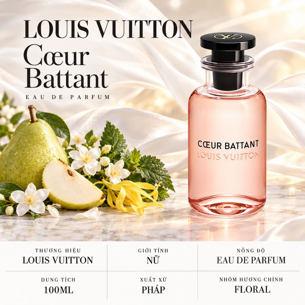 Louis Vuitton Coeur Battant EDP 24 Mùi hương Nước hoa Louis Vuitton Coeur Battant EDP _ Tiến Perfume