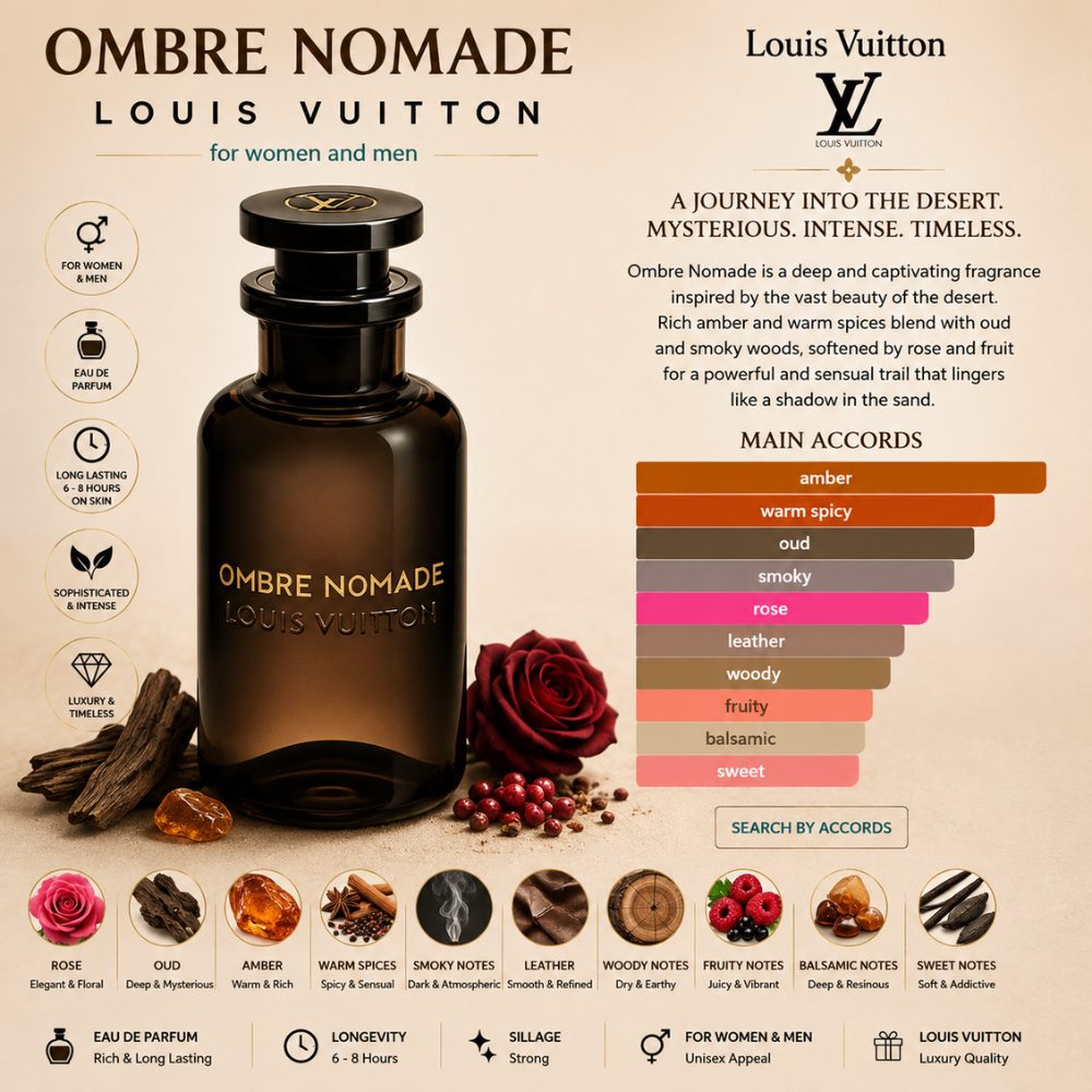 Louis Vuitton Ombre Nomade EDP 24 Mùi hương Nước hoa Louis Vuitton Ombre Nomade _ Tiến Perfume