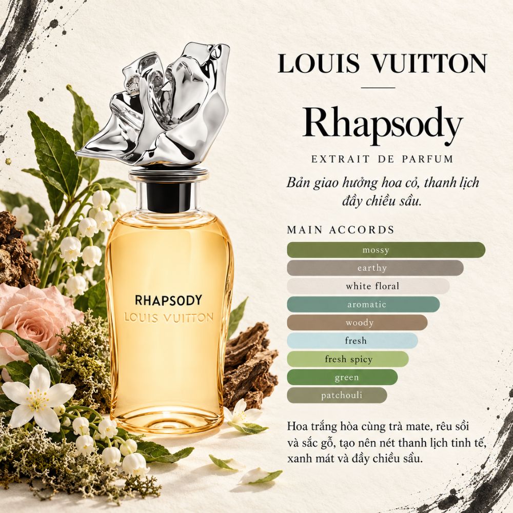 Louis Vuitton Rhapsody EDP 8 Mùi hương Nước hoa Louis Vuitton Rhapsody _ Tiến Perfume