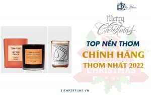 Top Nến Thơm Chính Hãng Thơm Nhất 1 Top Nến Thơm Giáng Sinh Cao Cấp | Top Candles | Tiến Perfume