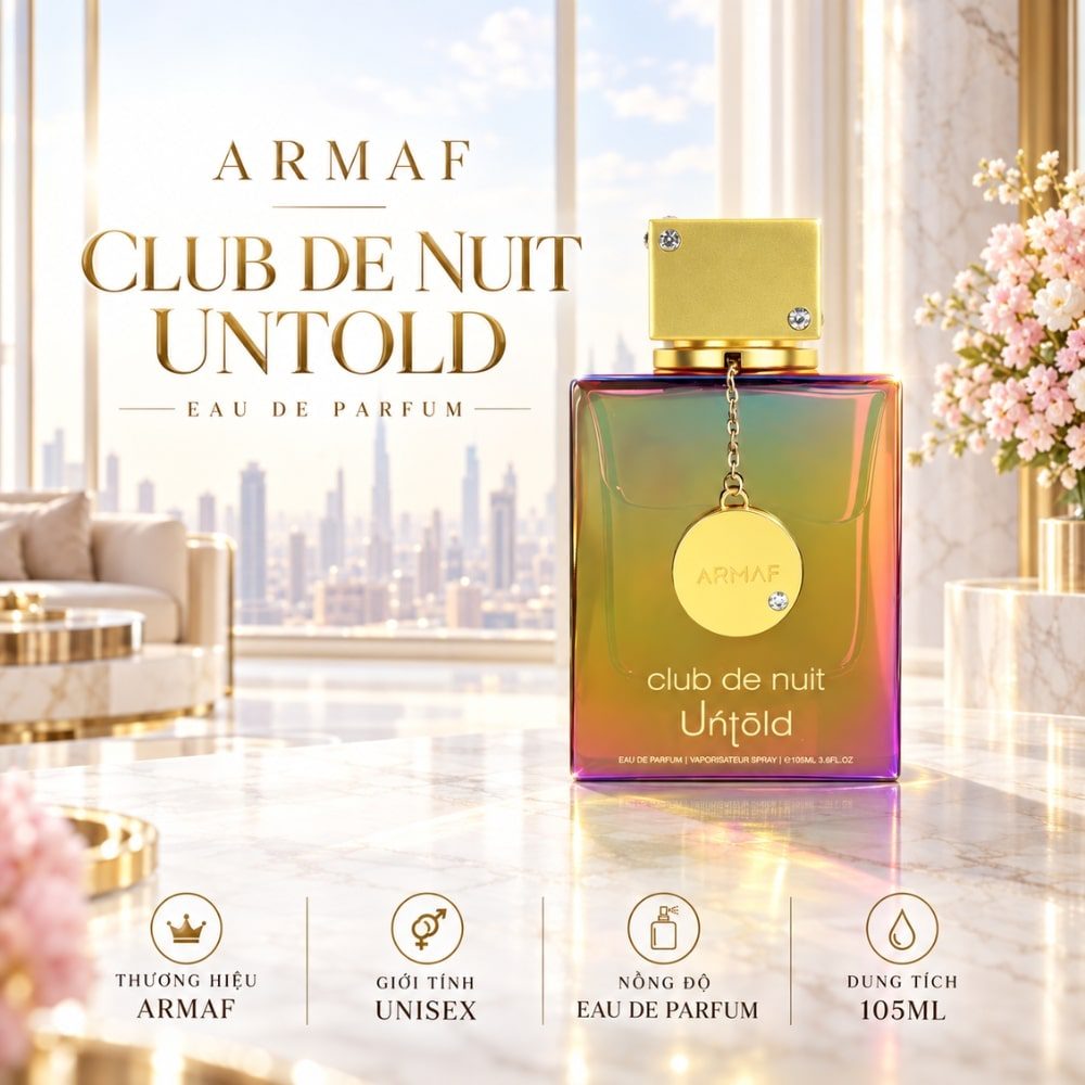Club de Nuit Untold EDP 105ml 23 Authentic Perfume Armaf Club De Nuit Untold EDP _ Tiến Perfume