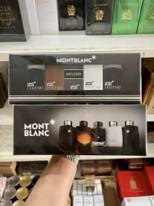 Gift Set nước hoa nam Mont Blanc Mini 5 chai 4.5ml