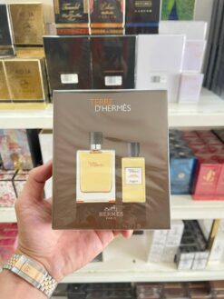 Set nước hoa nam Hermes Terre d'Hermes sang trọng ảnh thật