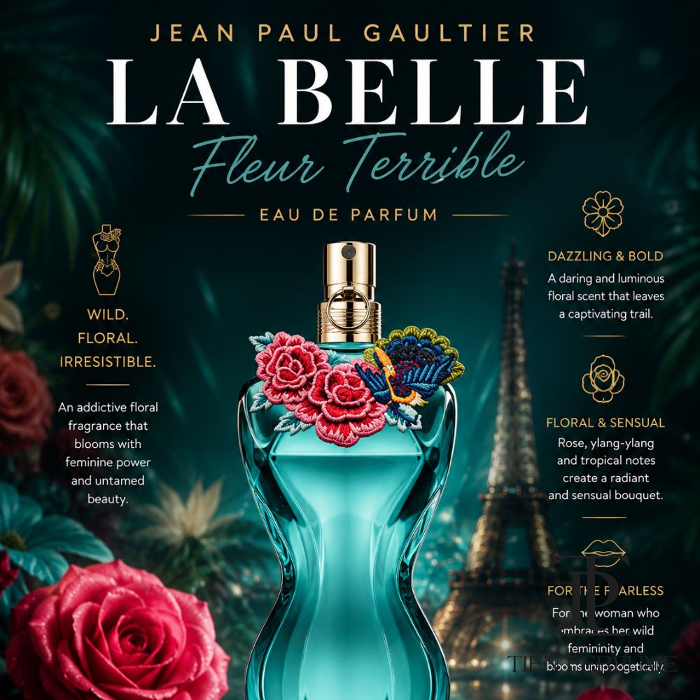 Jean Paul Gaultier La Belle Fleur Terrible EDP 21 Authentic Perfume Jean Paul Gaultier La Belle Fleur Terrible 100ml _ Tiến Perfume