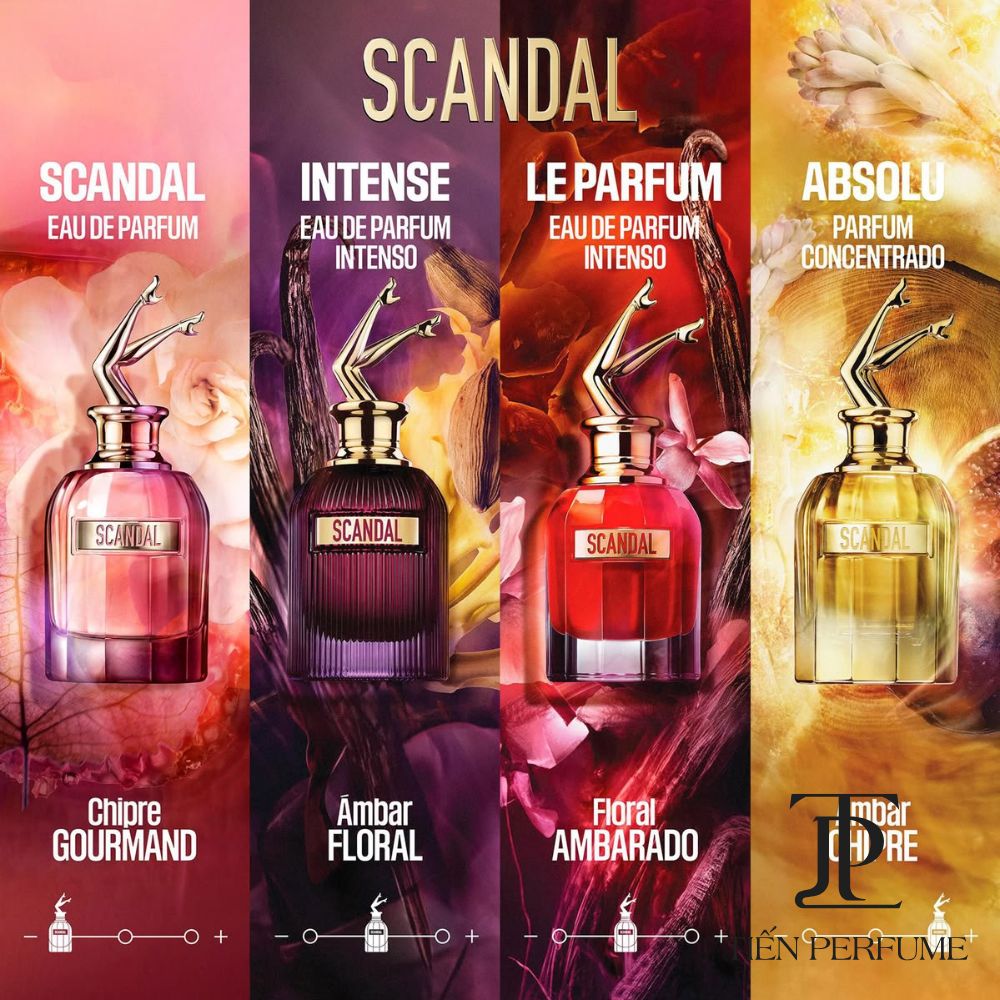 Jean Paul Gaultier Scandal Le Parfum 80ml 20 Nước hoa chính hãng Jean Paul Gaultier Scandal Le Parfum 80ml (Scandal Le Parfum nữ) _ Tiến Perfume