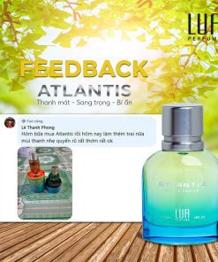 Nước hoa nam Atlantis LUA Perfume EDP feedback