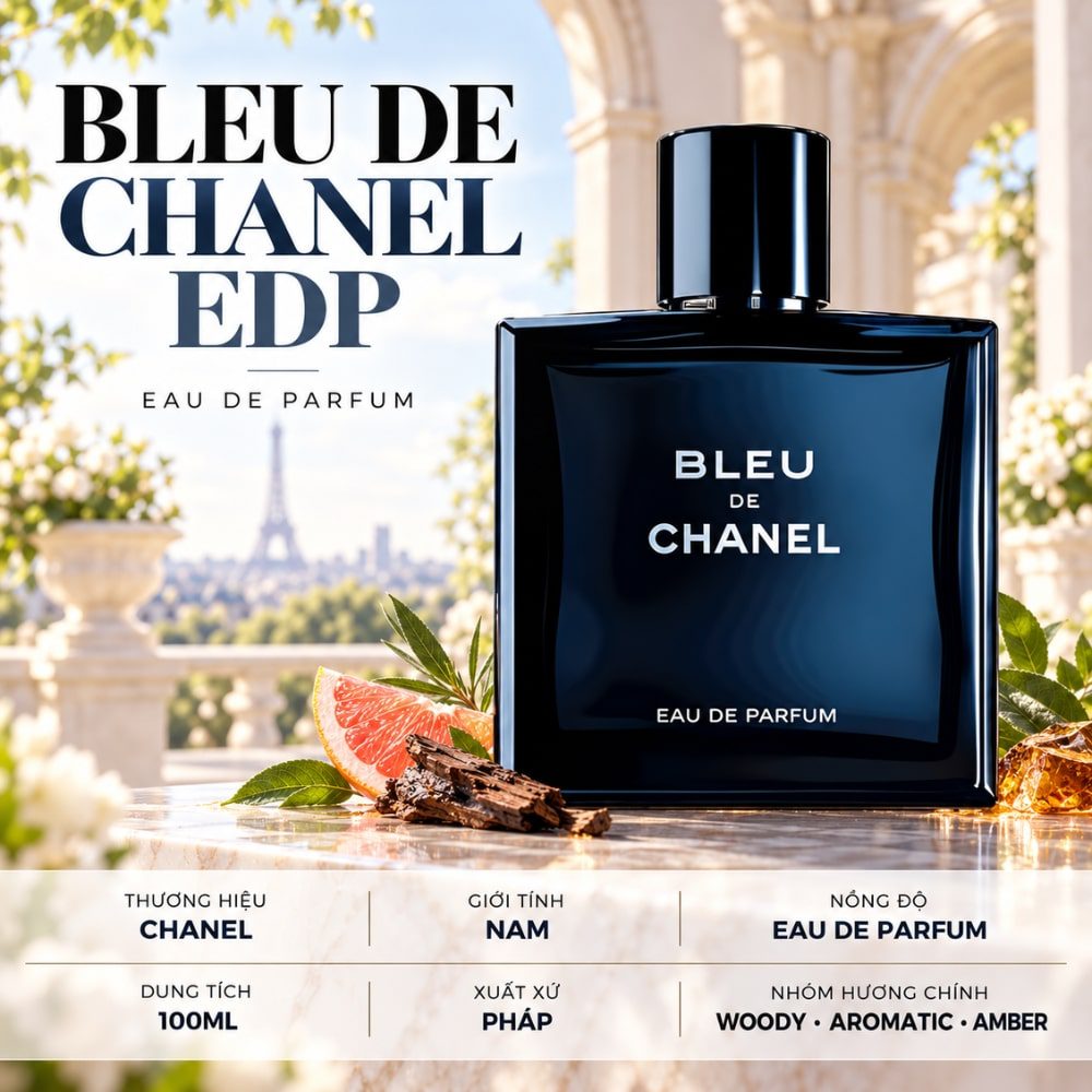 Authentic Perfume Chanel Bleu De Chanel EDP _ Tiến Perfume Authentic Perfume Chanel Bleu De Chanel EDP _ Tiến Perfume