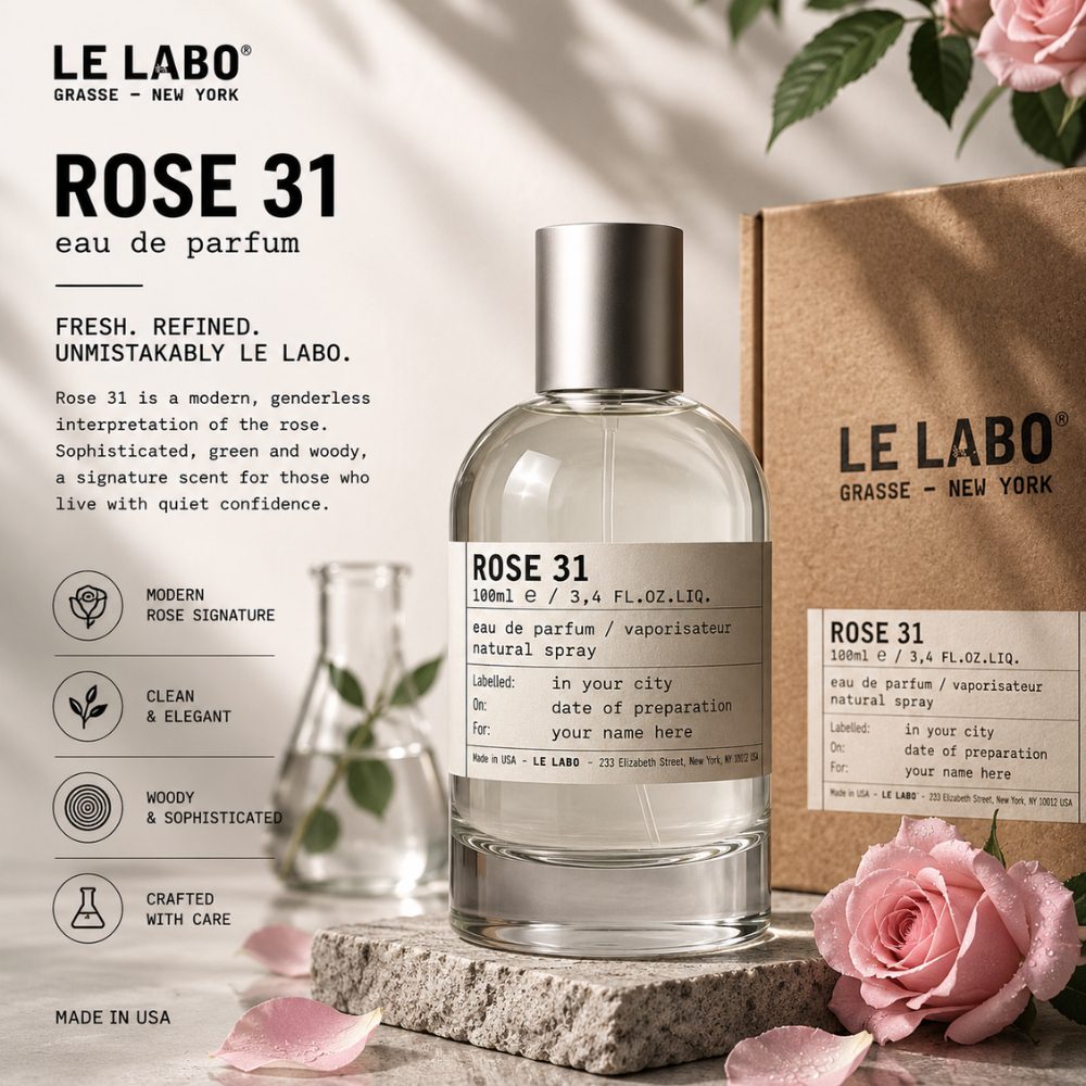 Le Labo Rose 31 EDP 100ml 26 Authentic Perfume Le Labo Rose 31 _ Tiến Perfume