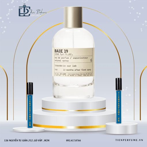 Chiết Le Labo BAIE 19 EDP 10ml Tiến Perfume