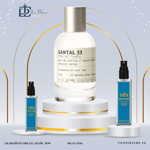 Chiết Le Labo Santal 33 - S33 EDP 20ml Tiến Perfume