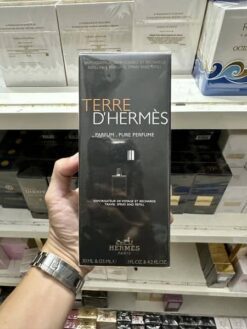 Hermes GiftSet Terre d’Hermes Parfum Pure ảnh thật