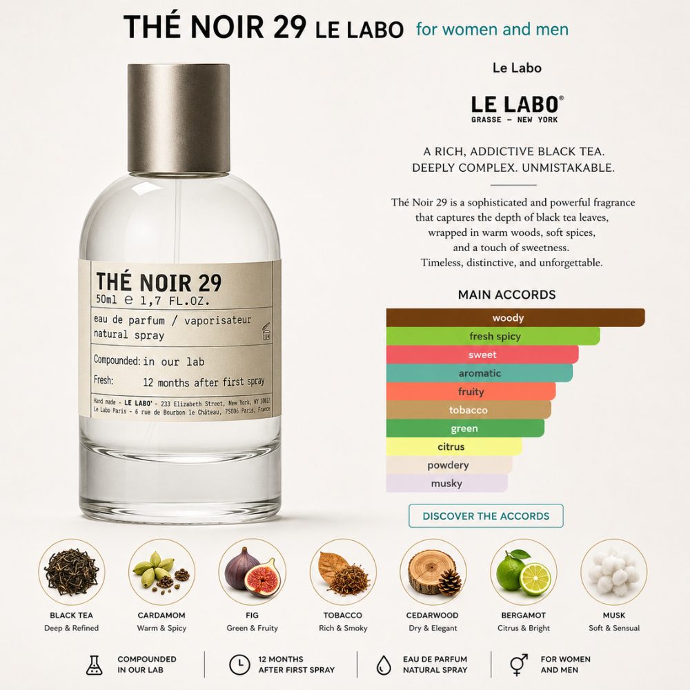 Le Labo The Noir 29 EDP 100ml 44 Mùi hương Nước hoa Le Labo The Noir 29 _ Tiến Perfume