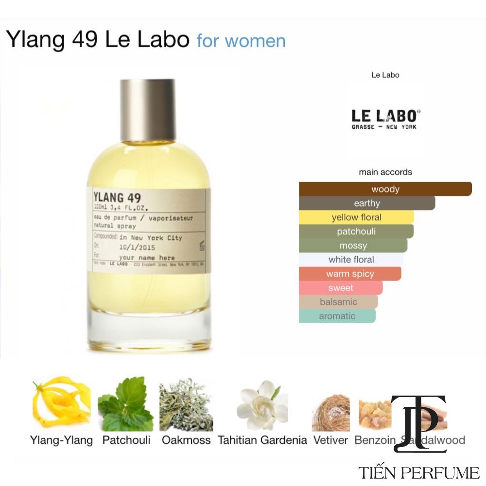Le Labo Ylang 49 EDP 100ml 15 Niche Perfume Le Labo Ylang 49 EDP _ Tiến Perfume