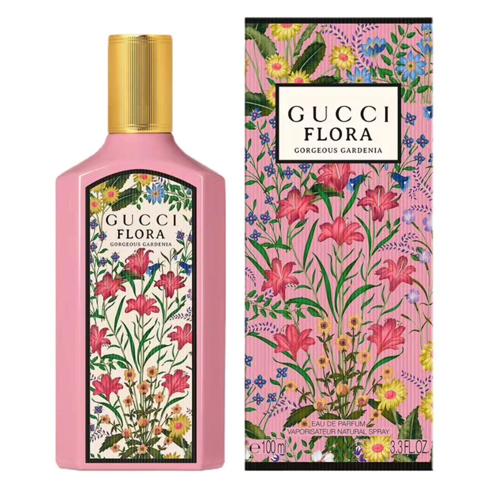 Gucci Flora Gorgeous Gardenia EDP 14 Nước hoa Gucci Flora Gorgeous Gardenia EDP 100ml - Gucci Flora hồng_ Tiến Perfume